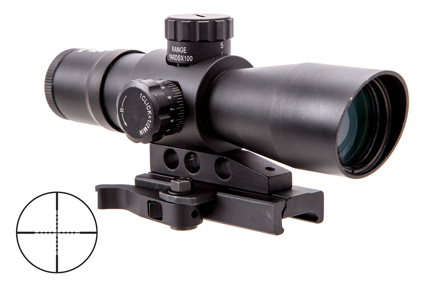 Приціл коліматора NcStar USS 4x32 V2 Green Dot P4