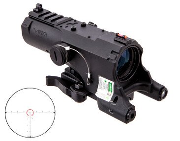 Приціл коліматора NcStar Navigation Lights 4X34