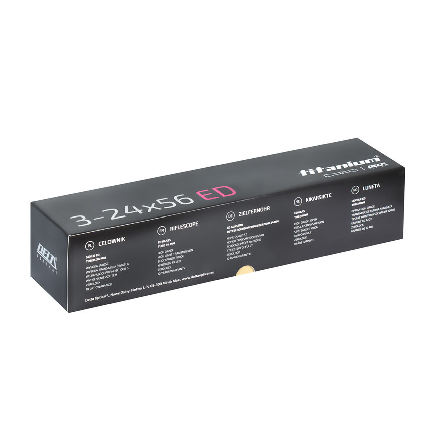 Приціл оптичний Delta DO Titanium 3-24x56 ED OLT LR.600 illum. 34mm. Фото 3