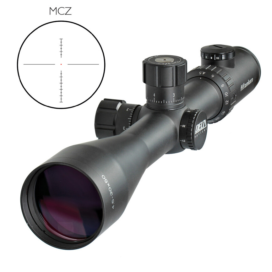 Приціл оптичний Delta DO Titanium 4.5-30x50 MCZ illum. 30mm. Фото 4