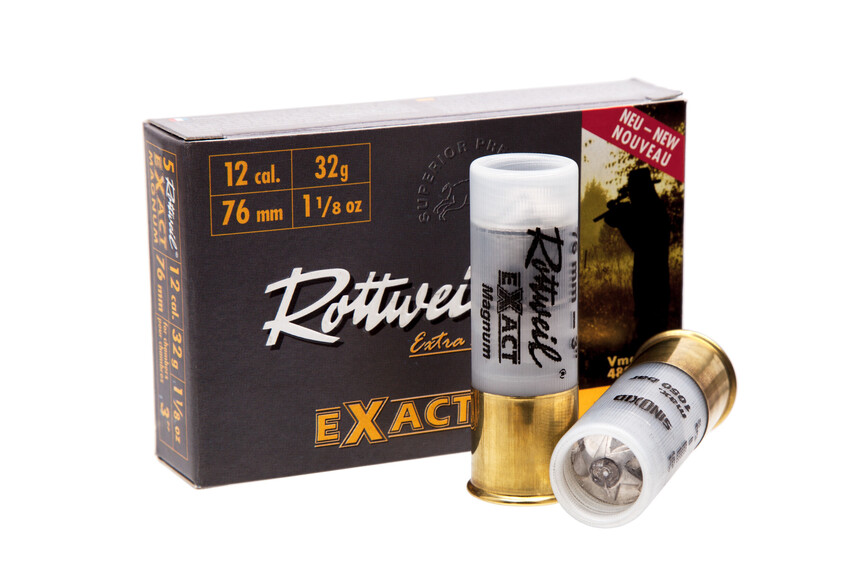 Набої мисливські Rottweil Exact Magnum 12/76, куля Gualandi 32 г