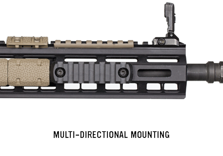 Планка Пікатінні Magpul Polymer 7 Slots M-Lok Systeme - Black. Фото 2