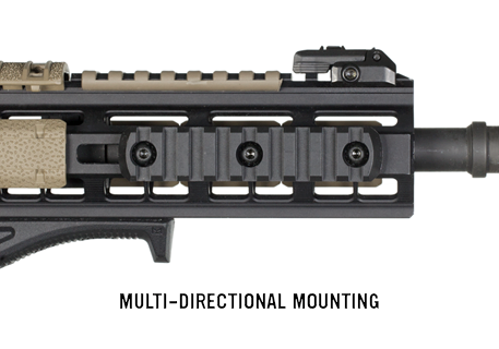 Планка Пікатінні Magpul Polymer 9 Slots M-Lok System - Black. Фото 2