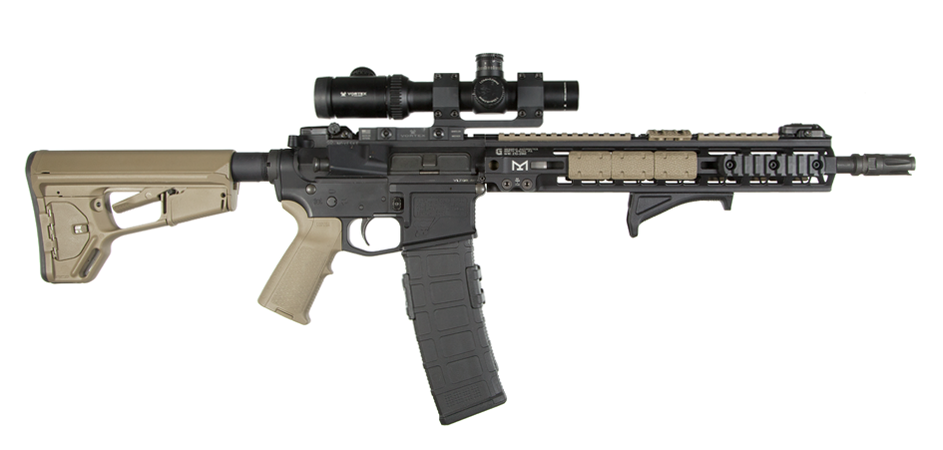 Планка Пікатінні Magpul Polymer 9 Slots M-Lok System - Black. Фото 4