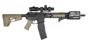 Планка Пікатінні Magpul Polymer 9 Slots M-Lok System - Black