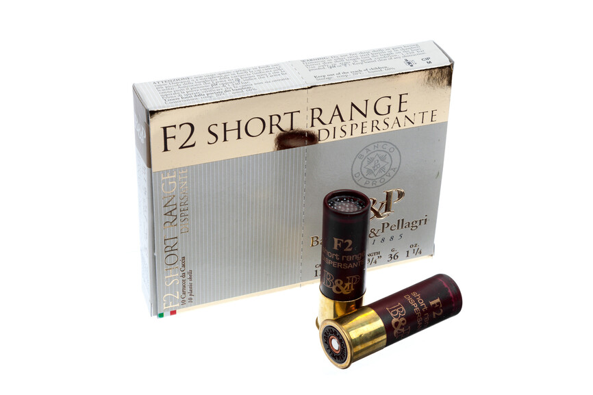 Набої мисливські B&P F2 SHORT RANGE (дисперсант)  к.12/20/70  №9.5, 36 г