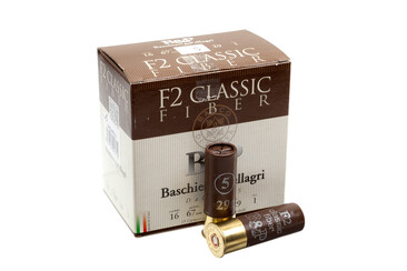 Набої мисливські B&P F2 CLASSIC FIBBER (б / к, фетровий пиж) к.16 / 16/67  №5, 29 г