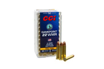 Патрон нарізний CCI 22WMR GamePoint JSP 2,6 г (40GR)