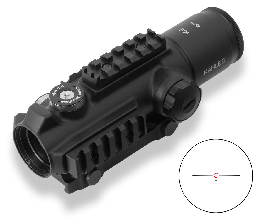 Приціл оптичний KAHLES K 4i 4x30 Abs. Circle-Dot