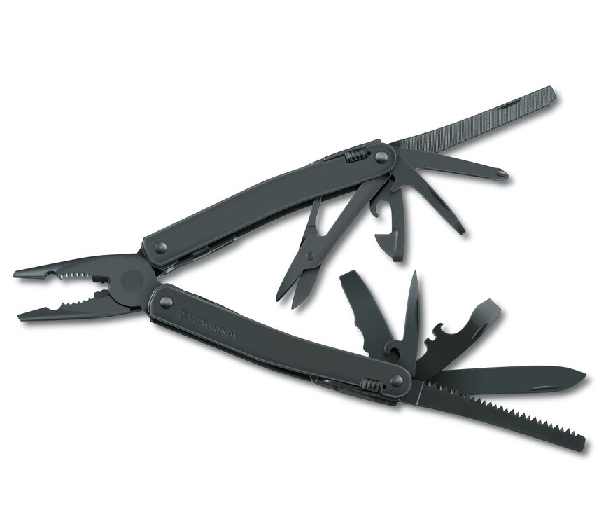 Мультитул Victorinox SwissTool Spirit XBS 105mm black oxide. Фото 2