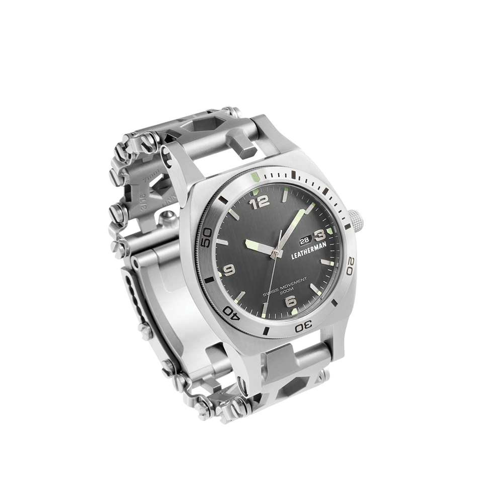Годинник-браслет Leatherman Tread Tempo (срiбло). Фото 2