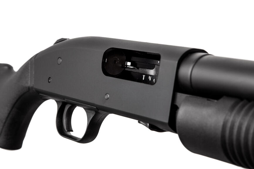 50778 Рушниця гладкоствольна Mossberg M590 кал.12 18.5 "PARKERIZED, SYNTHETIC. Фото 4