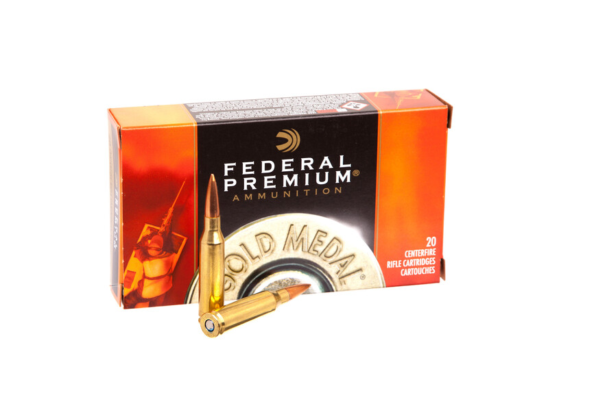 Патрон нарізний Federal Gold Medal, 260Rem Sierra Matchking BTHP 142GR (9,2 г)