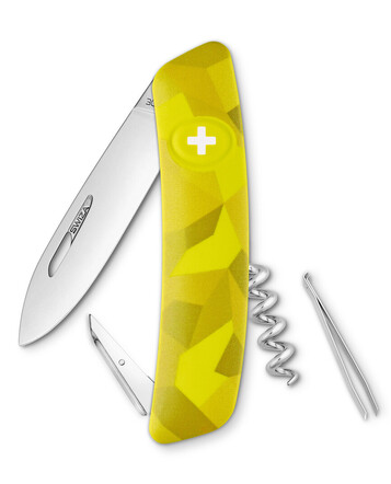 Ніж Swiza C01, жовтий velor