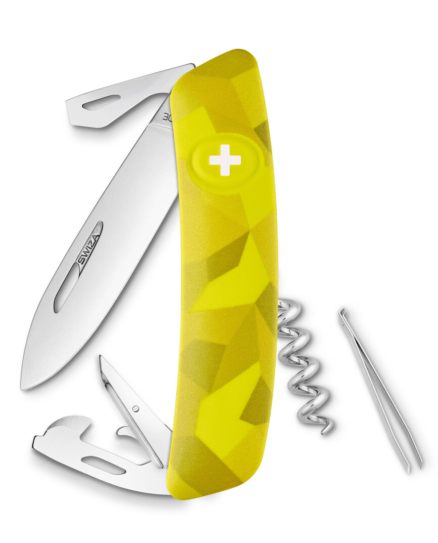 Ніж Swiza C03, жовтий velor