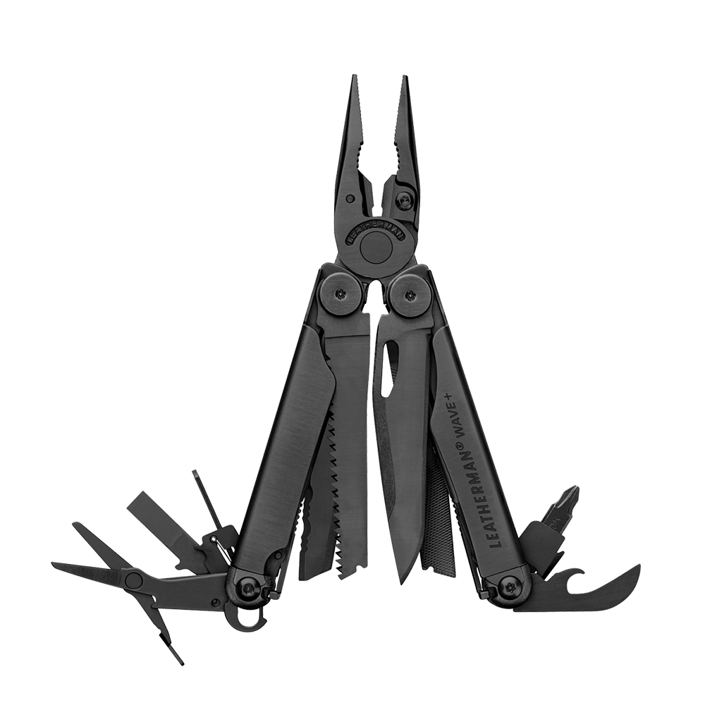 Мультиінструмент Leatherman Wave Plus Black