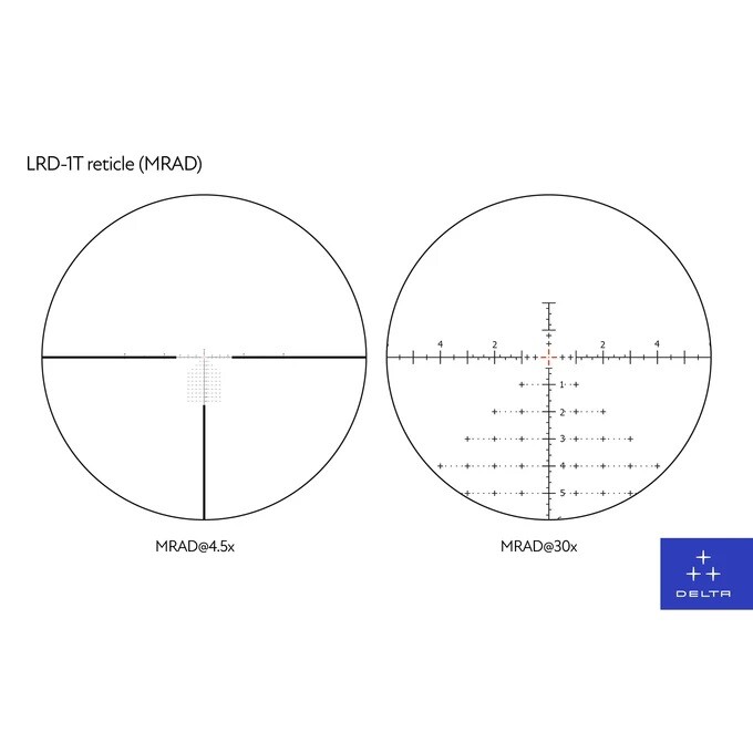 Приціл оптичний Delta STRYKER 4,5-30x56 (34 мм) FFP illum. LRD-1T 2020. Фото 3
