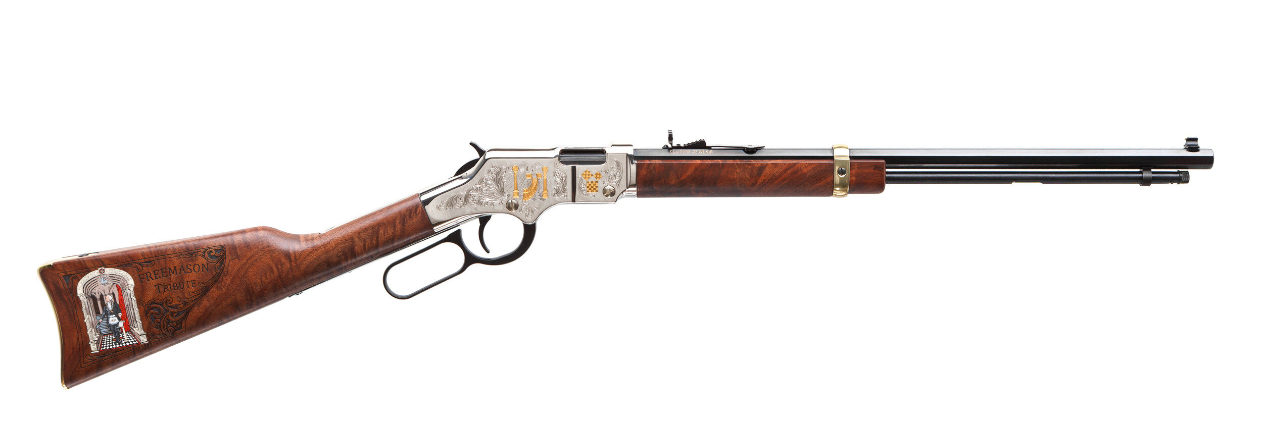 Карабін нарізний  H004MAS Henry Golden Boy кал.22LR Masons Tribute Edition