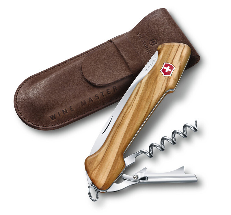 Ніж Victorinox Delemont, "Wine Master", 130 мм, олива