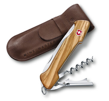 Ніж Victorinox Delemont, "Wine Master", 130 мм, олива