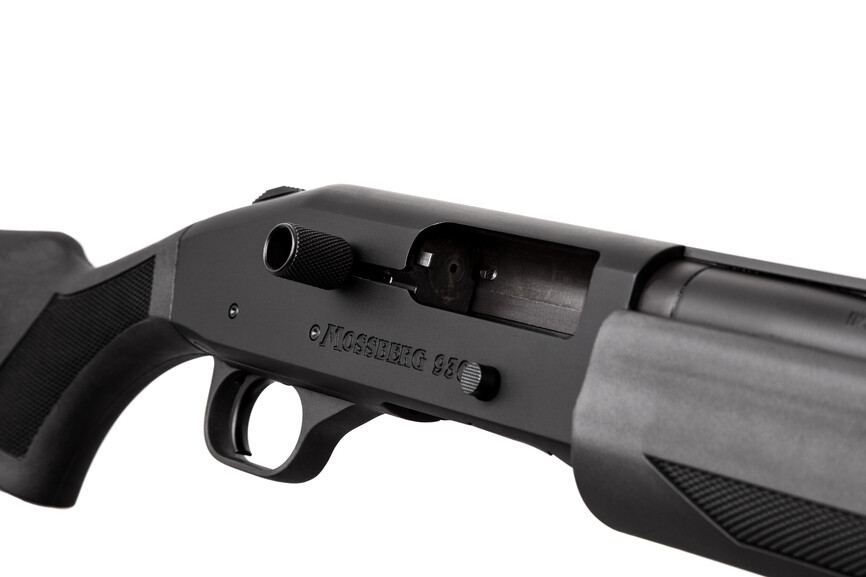 85122 Рушниця гладкоствольна Mossberg М930 Hunting  к.12 28" Snow Goose Synthetic. Фото 4