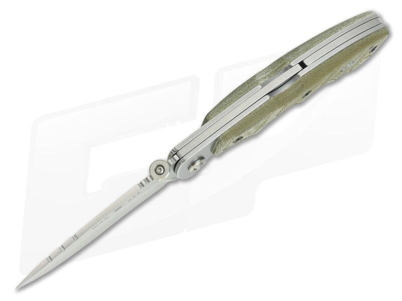Ніж Buck "Open Season® Folding Skinner", green micarta. Фото 2