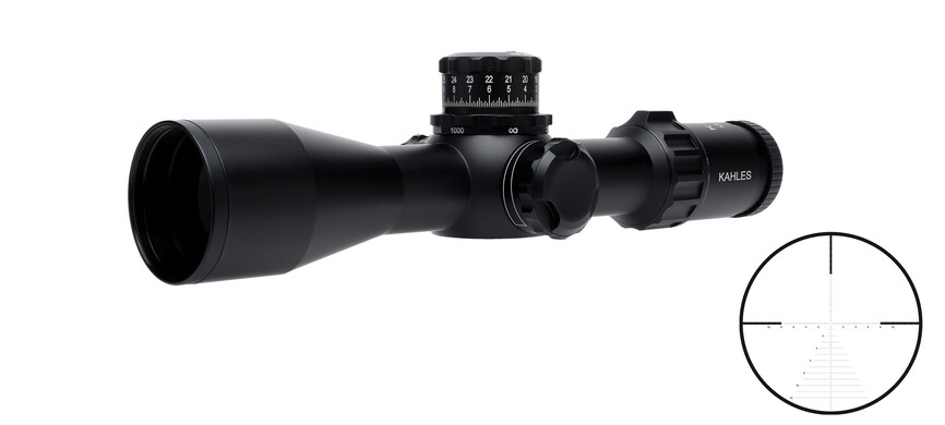 Приціл оптичний KAHLES K 318i CCW 3,5-18x50 / SKMR3-right
