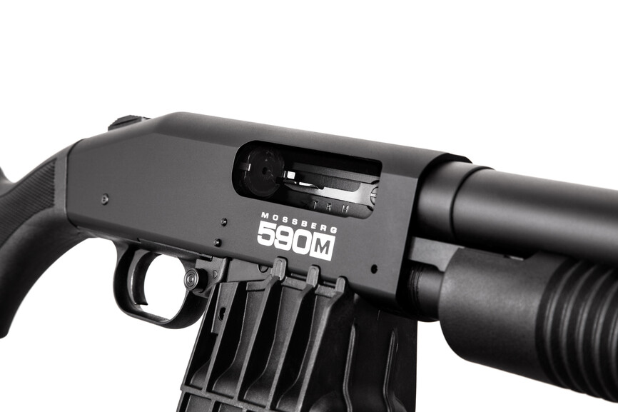 Рушниця мисливська Mossberg 590M Mag--Fed к.12 18.5" Synthetic. Фото 4
