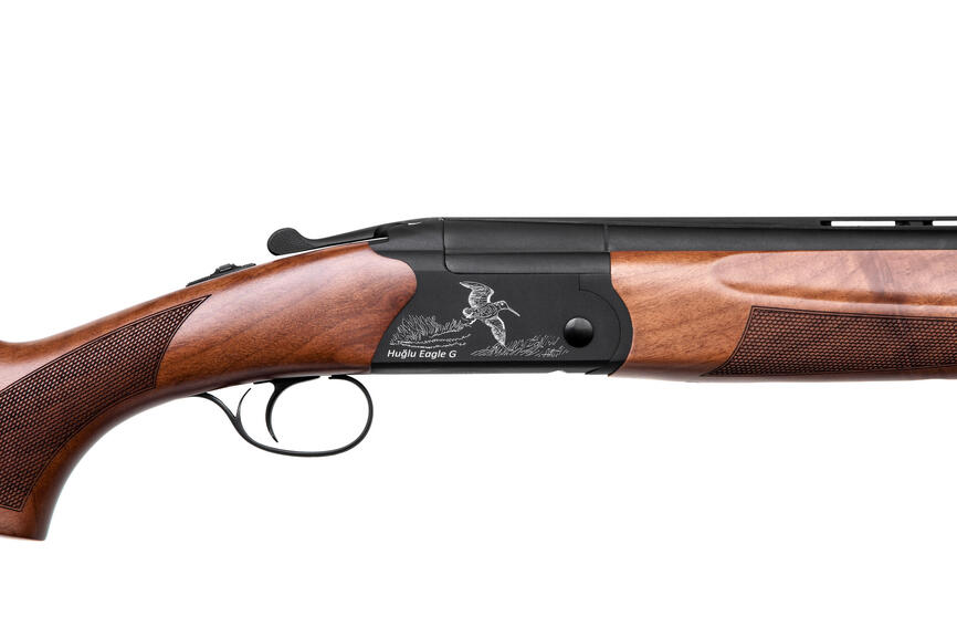Рушниця мисливська Huglu EAGLE G Black O&U 12/76 см. Фото 2