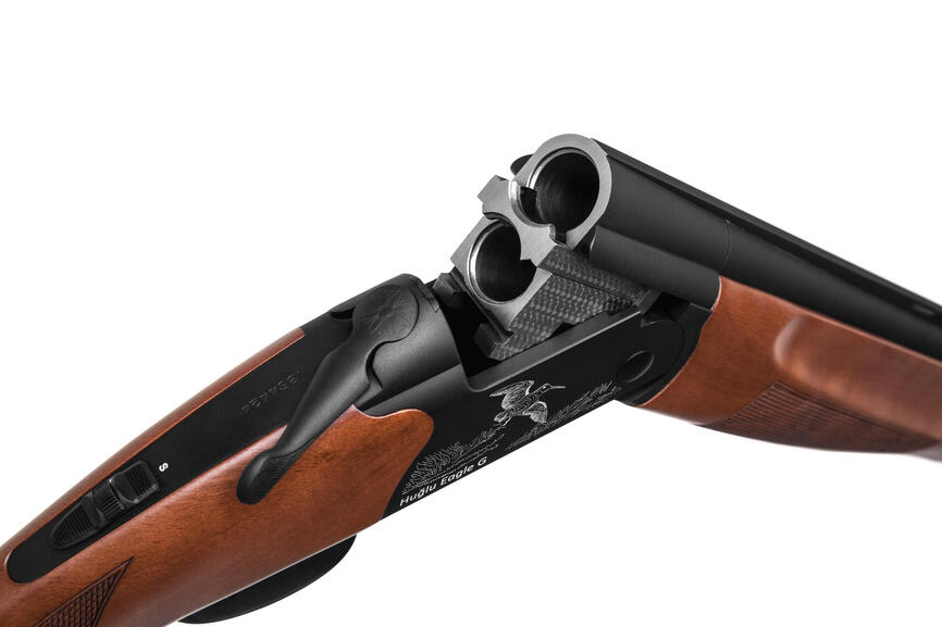Рушниця мисливська Huglu EAGLE G Black O&U 12/71 см. Фото 4