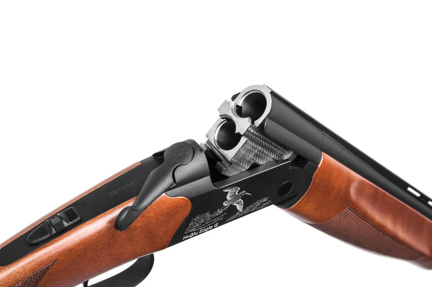 EAGLE G Black O&U 20/71 см Рушниця гладкоствольна Huglu. Фото 4