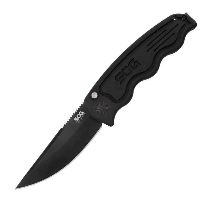 Нож SOG Sog-Tac Automatic Black TiNi. Фото 2