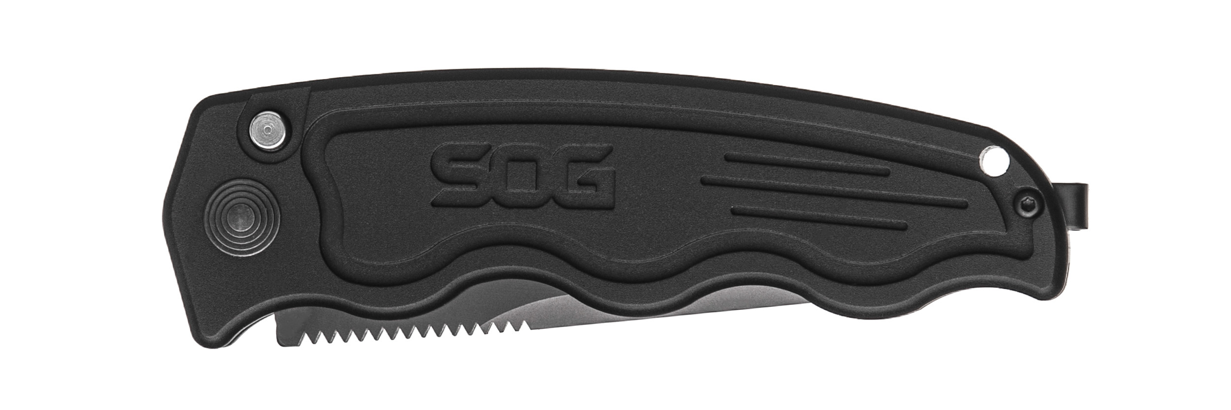 Нож SOG Sog-Tac Automatic Black TiNi. Фото 4
