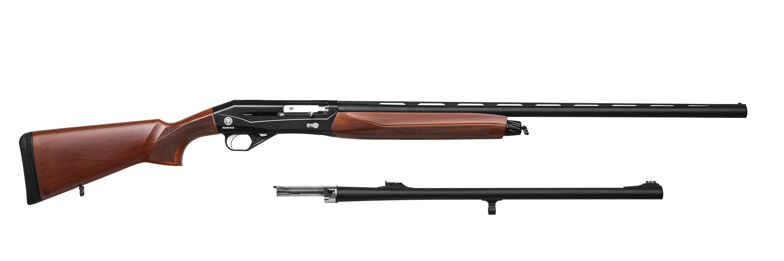 RENOVA Black Wood Combo 12/76 + 61 см Рушниця гладкоствольна Huglu