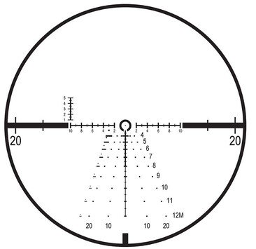 Приціл оптичний LEUPOLD MARK 6 1-6x20 (34mm) M6C1 Illum. FFP 7.62 CMR-W