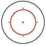 Приціл коліматорний SIG Optics ROMEO 4H, BALLISTIC CIRCLE DOT, 0.5 MOA ADJ, GRAPHITE. Фото 2