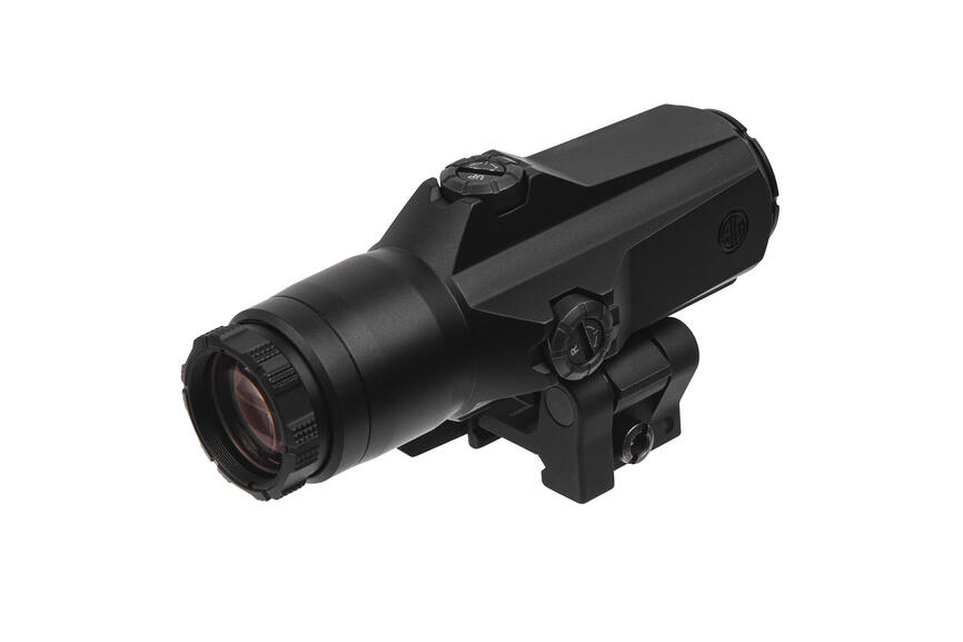 Збільшувач SIG Optics JULIET 6 MAGNIFIER, 6X24MM, POWERCAM QR MOUNT,BLACK. Фото 2