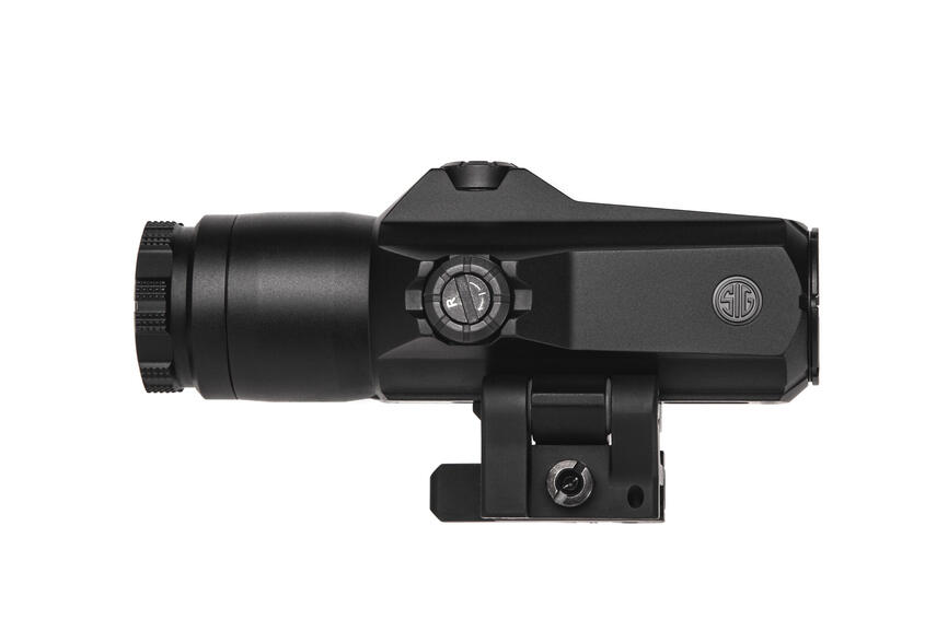 Збільшувач SIG Optics JULIET 6 MAGNIFIER, 6X24MM, POWERCAM QR MOUNT,BLACK. Фото 4