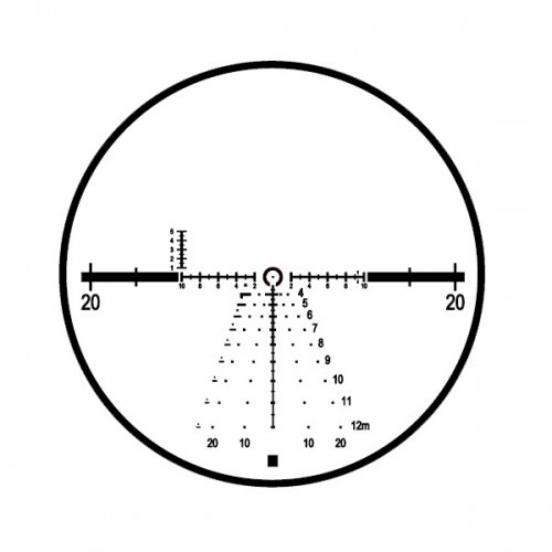 Оптичний приціл Leupold Mark6 M5B2 3-18x44mm CMR-W 7,62. Фото 3