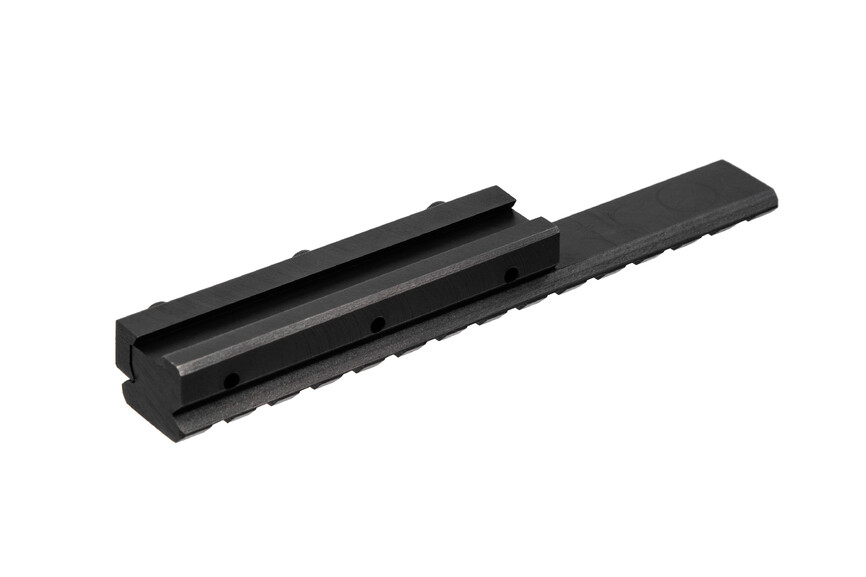 Планка перехідник з хвоста ластівки на Picatinny для Tikka T1x. Фото 2