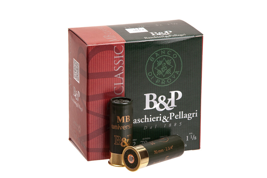 Набої мисливські B&P MB UNIVERSAL (б/к) 12/12/70 №4, 32 г