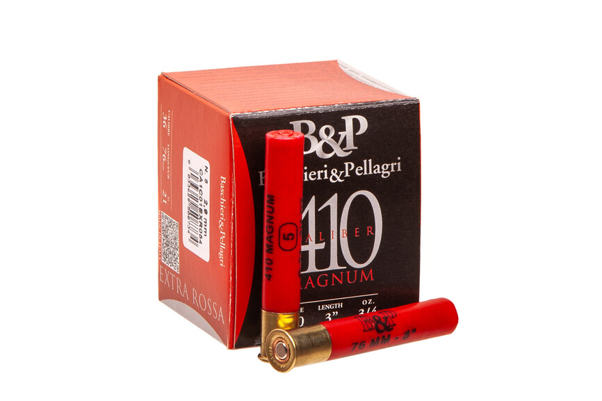 Набої мисливські  B&P EXTRA ROSSA 410 MAGNUM к.410/16/76 №5, 21 г