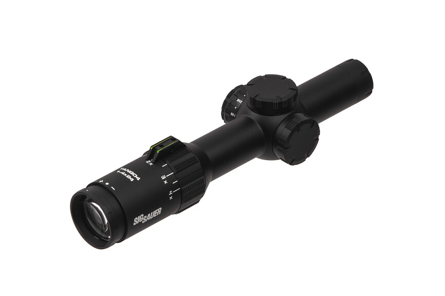 Приціл оптичний SIG Optics TANGO4, 1-4x24MM, 30MM, FFP, 556-762 HORSESHOE ILLUM, Black. Фото 2