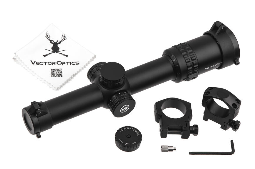 Приціл оптичний Vector Optics Grimlock 1-6x24 (30 мм) Illum. GenII SFP. Фото 3