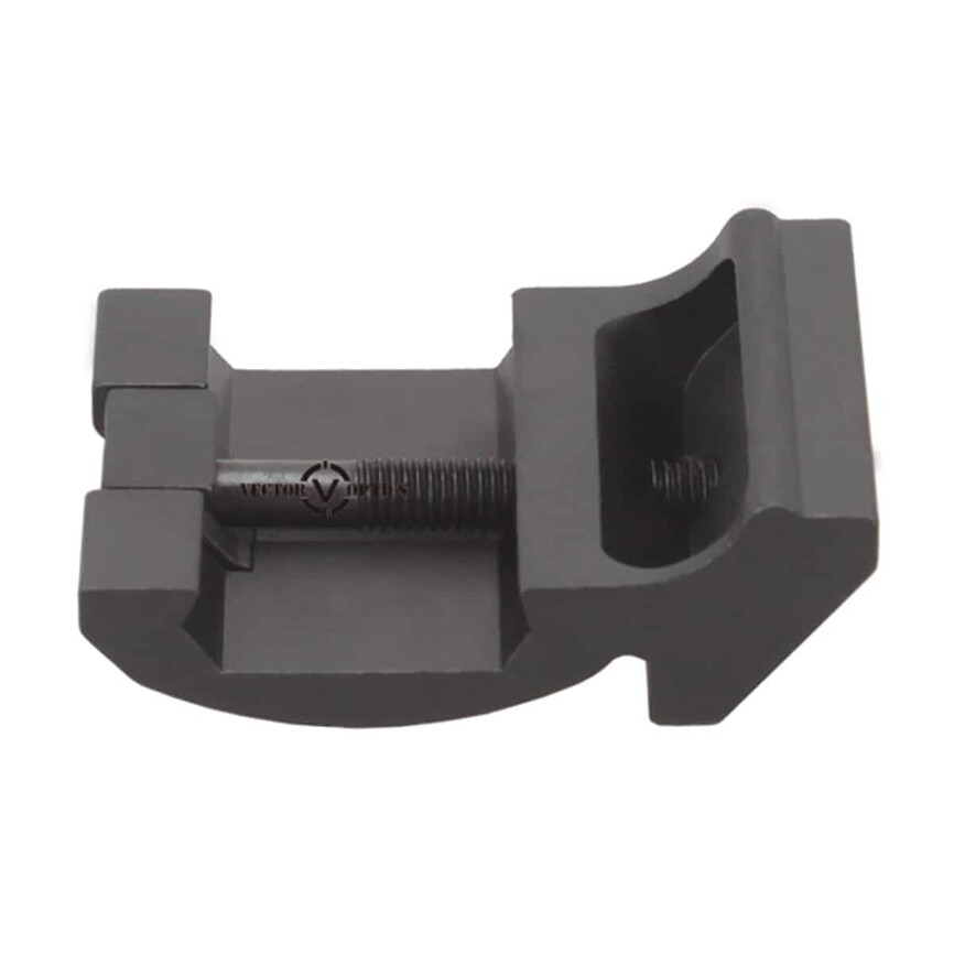 Планка Vector Optics кутова низька 45 Picatinny зі скругленням. Фото 4