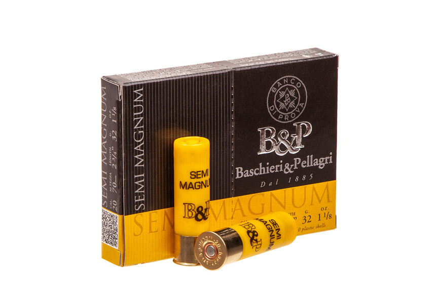 Набої мисливські B&P SEMIMAGNUM  к.20/16/70  №0, 32 г