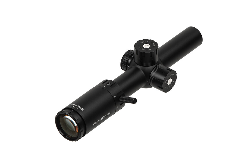 Приціл оптичний Vector Optics Zalem 1-10x24 illum (30mm) SFP. Фото 2