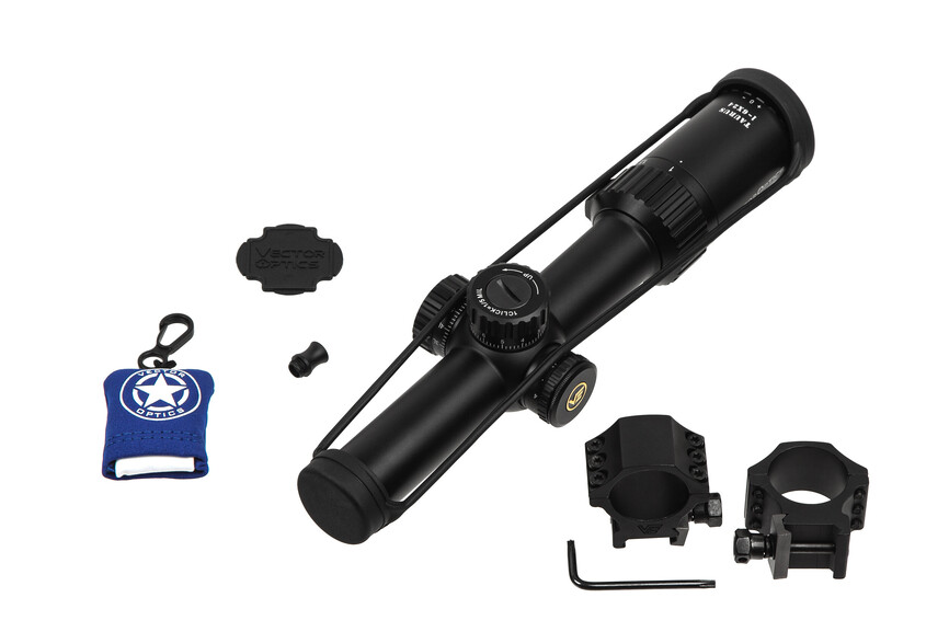 Приціл оптичний Vector Optics Taurus 1-6x24 (30mm) illum. FFP. Фото 3