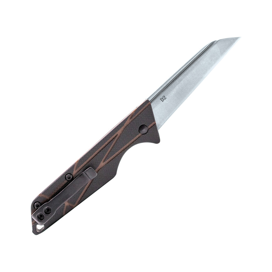 Ніж StatGear "Ledge". коричневий. Фото 2