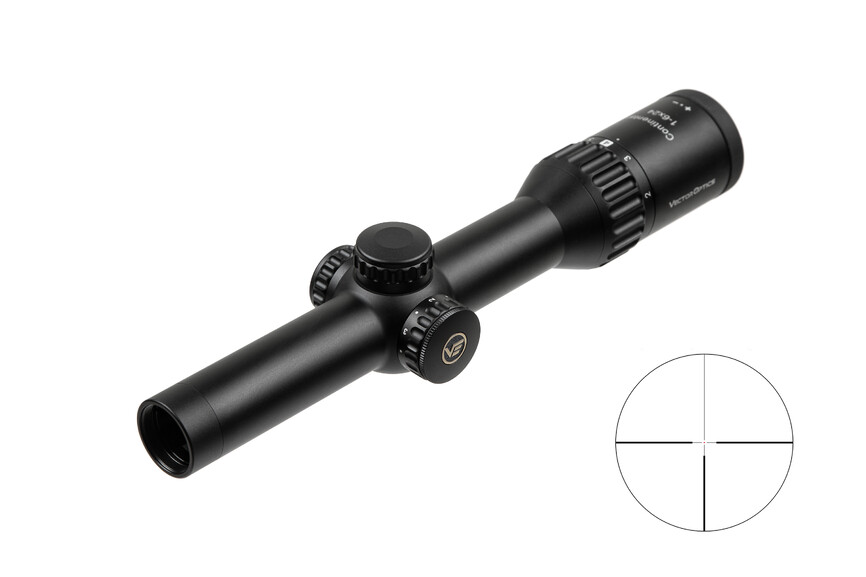 Приціл оптичний Vector Optics Continental 1-6x24 (30 мм) illum. SFP